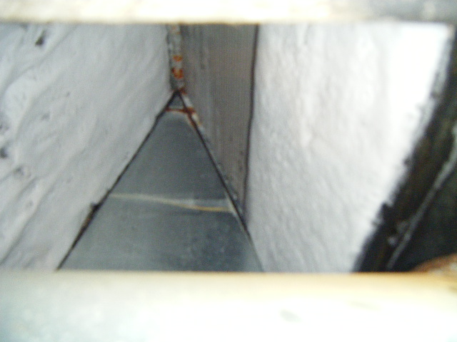 ice build-up in the coils